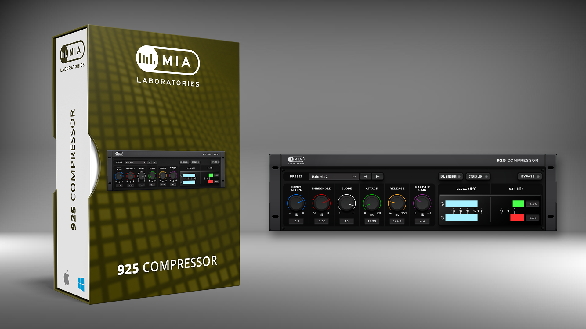 MIA Laboratories 925 Compressor Mac PC eLicense